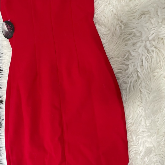 Hot Miami Styles Red Halter dress size small - New with tags - Picture 5 of 5